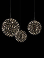 Gold Spark Ball Pendant Light