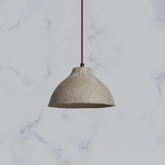 Raku Pendant Lamp 14.2"