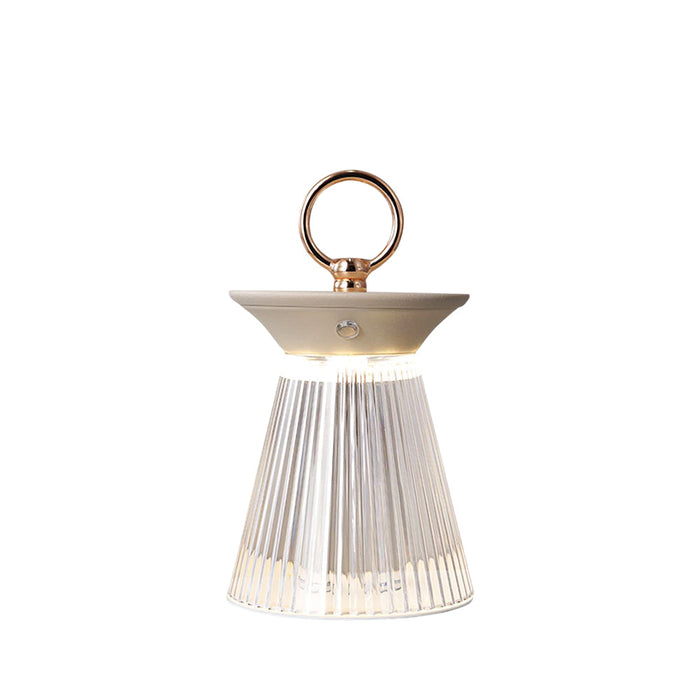 Ribbed Table Lamp 4.5"