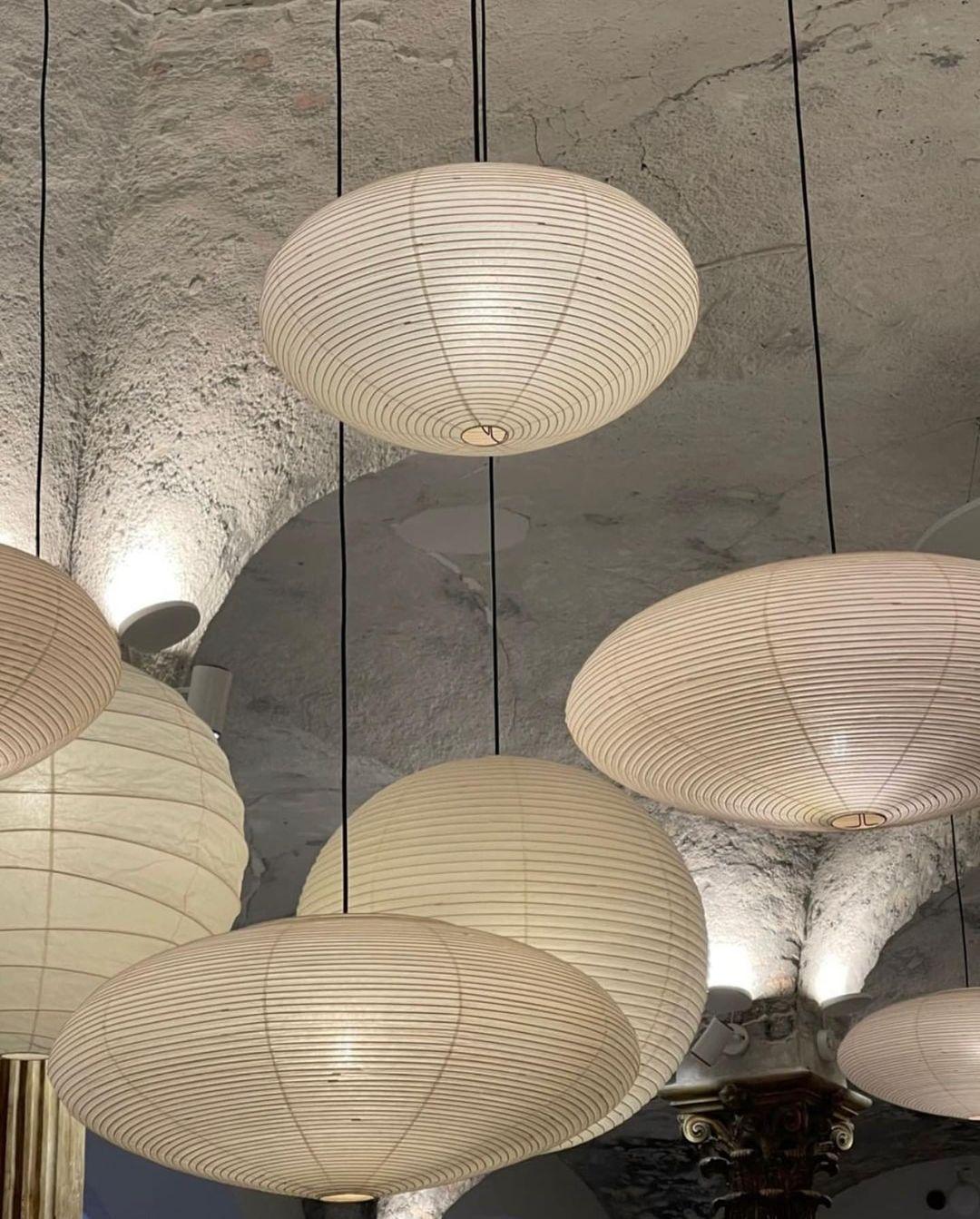 Akari Oval Pendant Swag Light