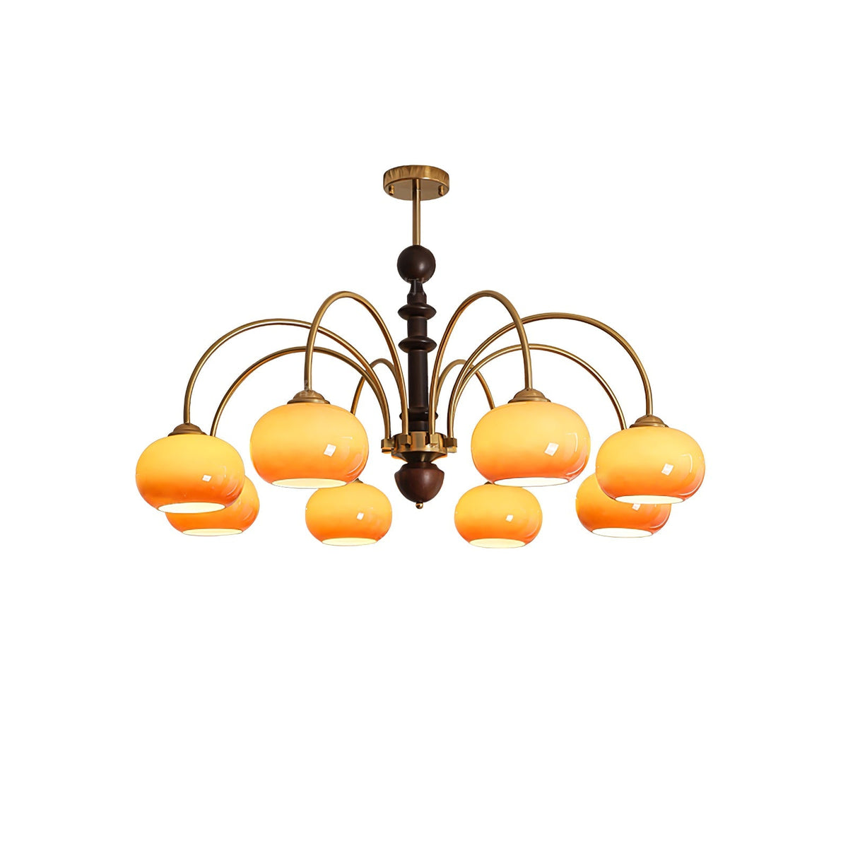 Ripe Persimmon Chandelier