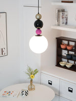 Round Balls Stacking Pendant Lamp 9.8"