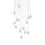 Round K9 Crystal Pendant Lamp