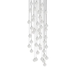 Round K9 Crystal Pendant Lamp