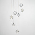 Round K9 Crystal Pendant Lamp
