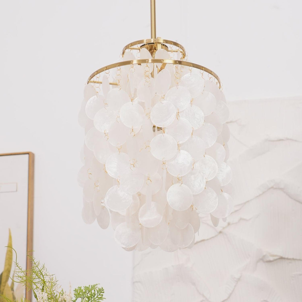 Shell Chandelier