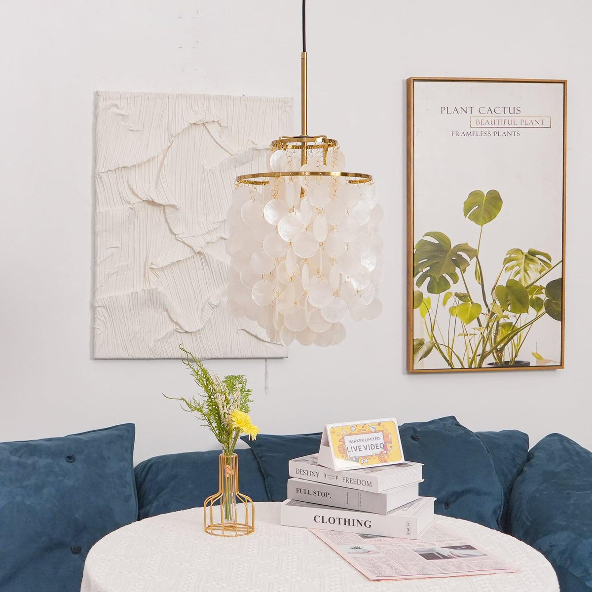 Shell Chandelier