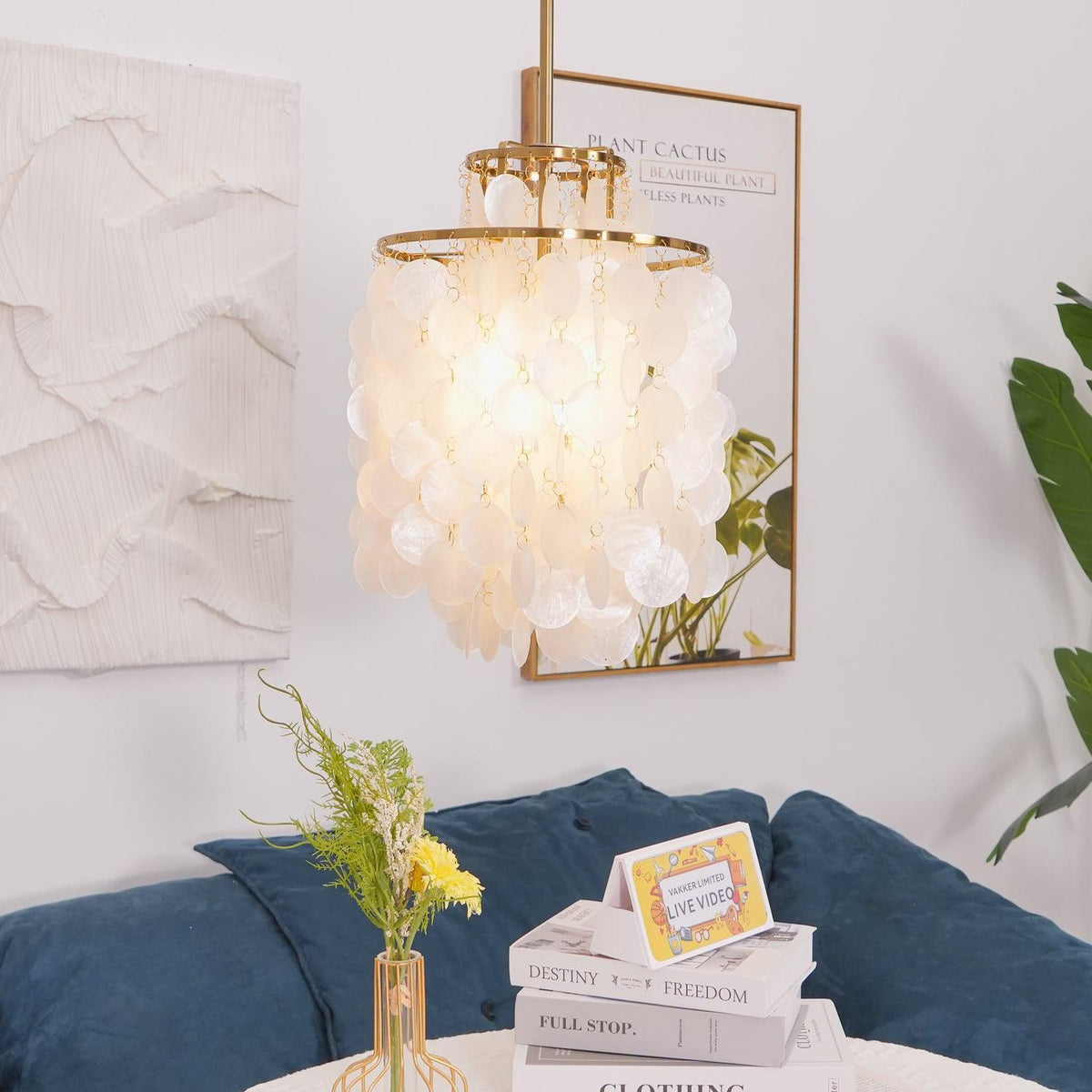 Shell Chandelier