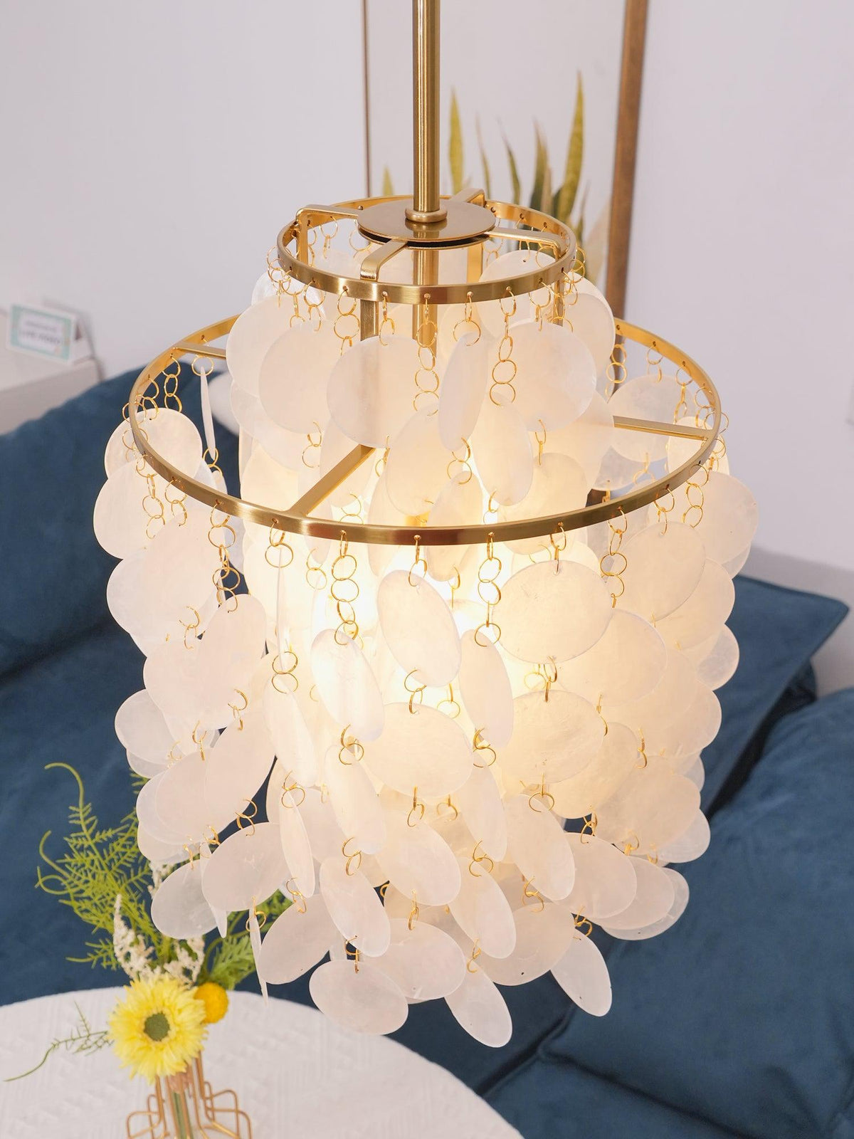 Shell Chandelier