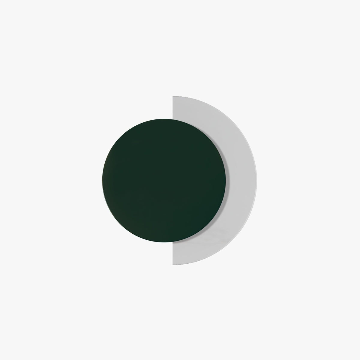 Rounded Abstract Art Sconce
