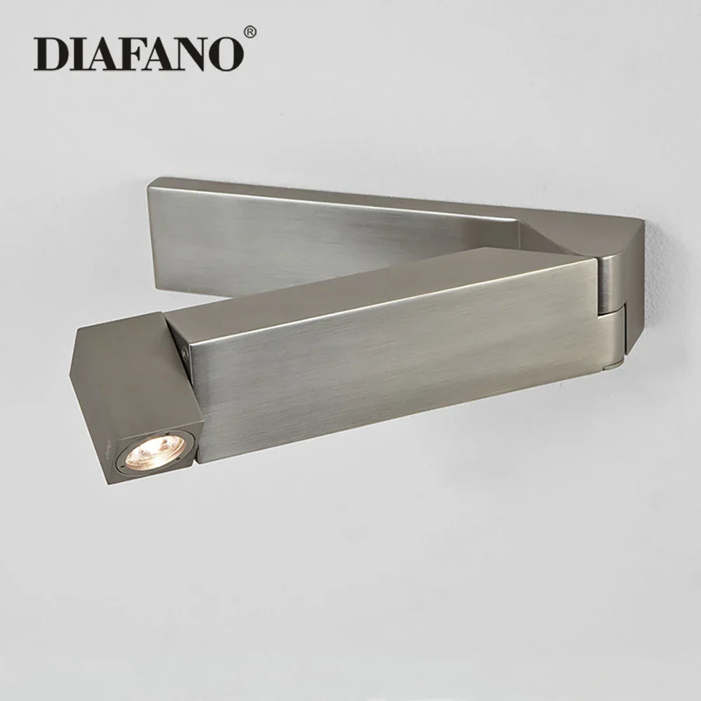 LED Bedside Wall Light 3W Angle Adjustable Sconce for Corridor Bedroom