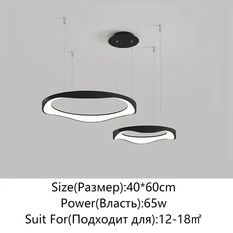 Minimalist LED Pendant Lamp for Living Room, Bedroom, and Restaurant