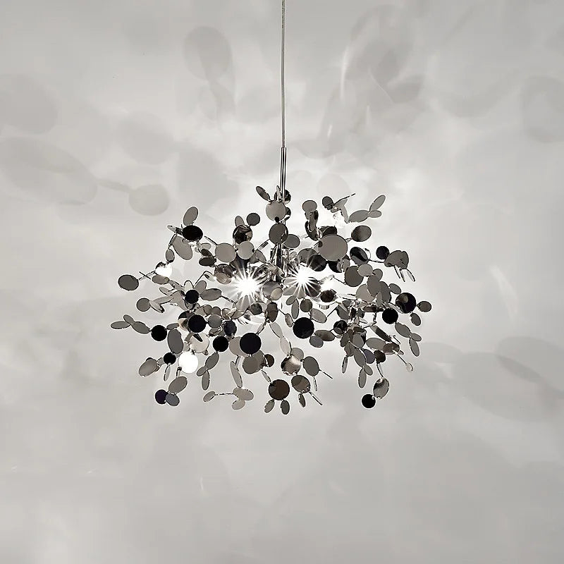 Dandelion Chandelier: Modern Nordic Pendant Light for Living Dining Room, Creative Balcony Fixture