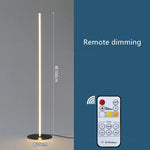 Minimalist LED Floor Lamp for Bedroom & Living Room Decoration with Remote
