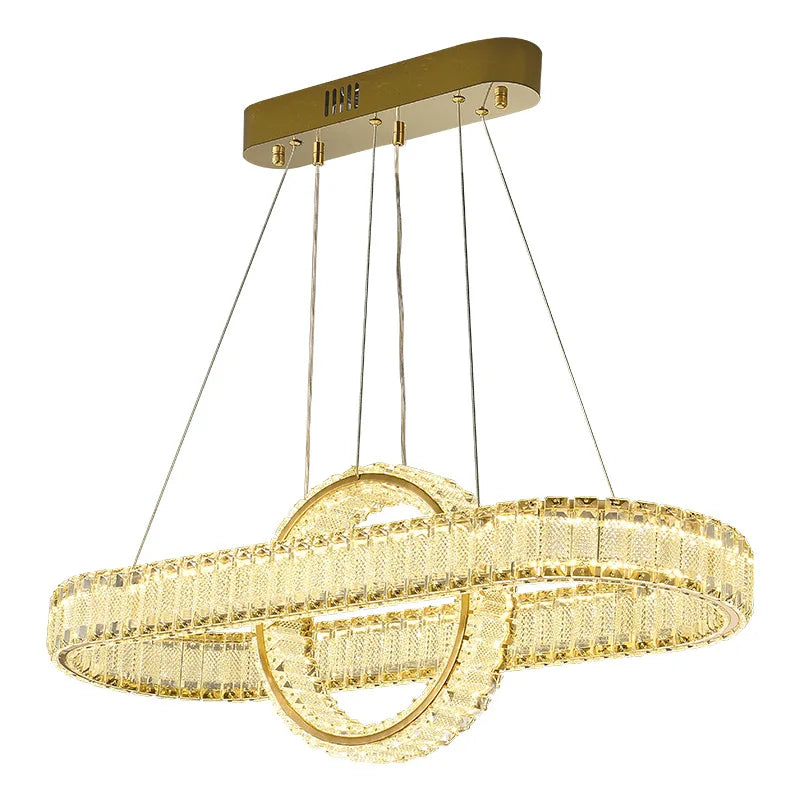 Crystal Chandelier Pendant Lamps for Home Decor and Modern Living Room Lighting