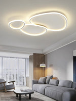 Cobblestone LED Ceiling Lights Living Room Chandelier for Modern Home Decor