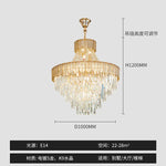 Shell Art Color Chandelier Luxury Lighting for Living & Dining Rooms