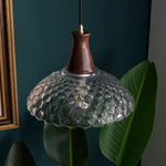 Modern LED Glass Pendant Light for Bedroom Kitchen Dining Room Fixtures