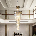Crystal Luxury Chandelier: Modern Design, Elegant Living Room Decor