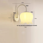 Afralia™ Copper LED Wall Light Fixture for Bedroom, Bathroom, and Stairway