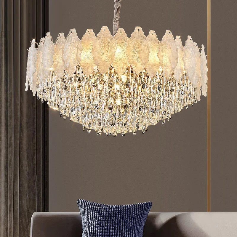 Crystal Chandelier: Modern Elegance for Living Room, Bedroom - High-End Luxury Lighting