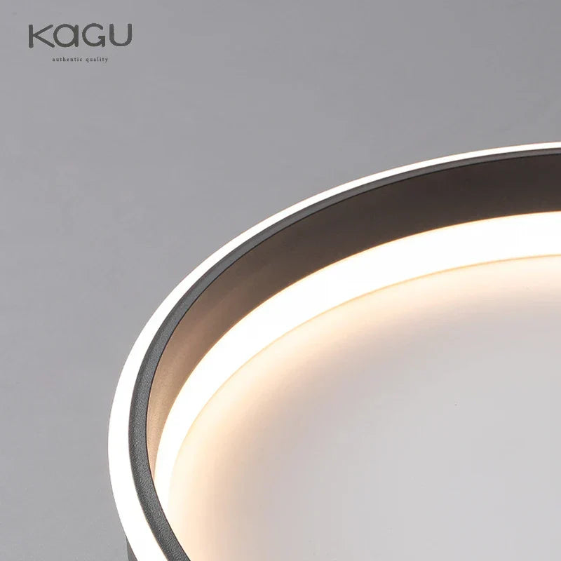Round Bedroom LED Ceiling Light Modern Home Decor Minimalist Living Room Lighting
