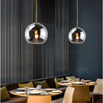 Glass Ball LED Pendant Lights for Chic Home Decor and Lighting