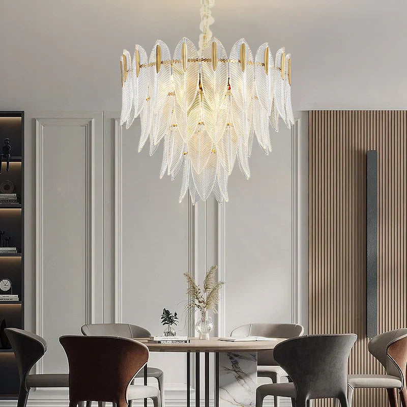 Post-Modern Light Luxury Chandelier for Living Room, Dining Room, and Bedroom