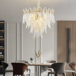 Post-Modern Light Luxury Chandelier for Living Room, Dining Room, and Bedroom