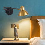 Afralia™ Iron Art LED Wall Lamp for Bedroom Stair Kitchen Living Room Decor