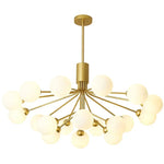 Nordic Magic Glass Ball Chandelier: Luxury Pendant Light for Living Room, Bedroom, Kitchen