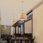 Rattan Wicker Pendant Light Chandelier Ceiling Lamp