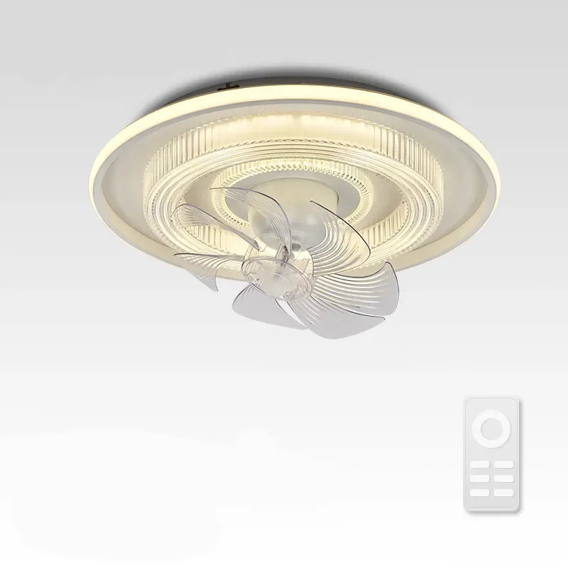 Dimmable LED Fan Lights Ceiling Lamp with Remote Control for Bedroom Living Room