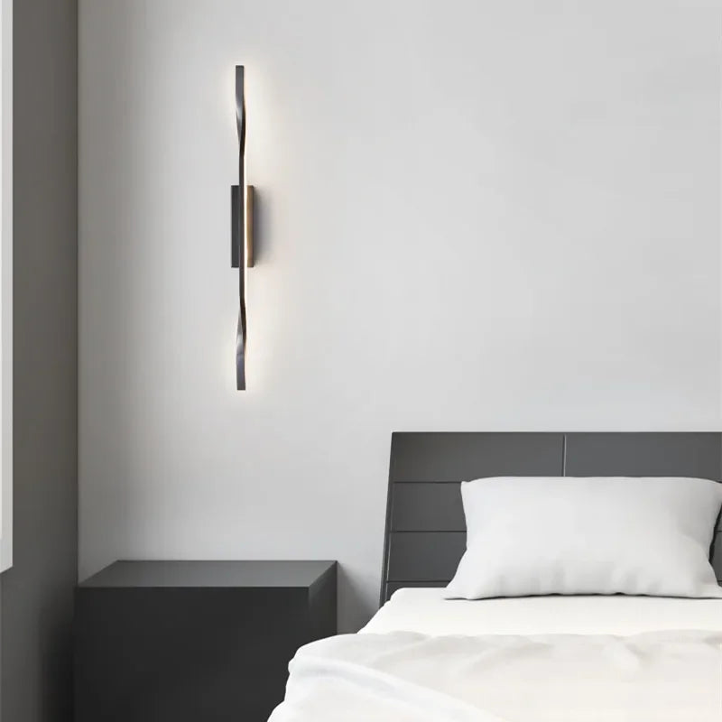 LED Indoor Copper Wall Lamp for Modern Outdoor Living Room Décor