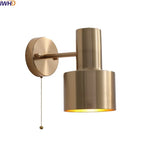 LED Wall Lamp with Pull Chain Switch for Modern Home Decor
