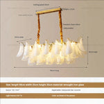 Magnolia Crystal Chandelier: Elegant French Style Dining Room Art Light