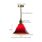 Japanese Glass LED Pendant Lamp for Cafe, Loft, Restaurant, Living Room, Kitchen
