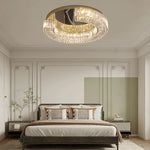 Crystal Ceiling Lamp: Luxury Décor for Living Room & Bedroom