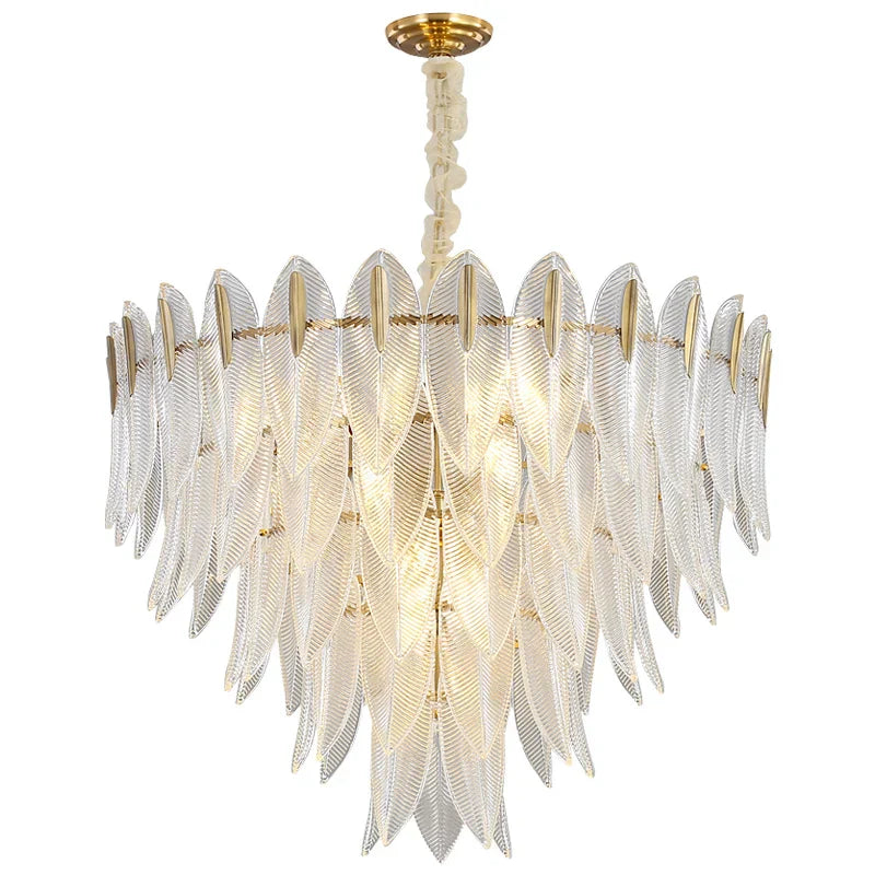 Post-Modern Light Luxury Chandelier for Living Room, Dining Room, and Bedroom