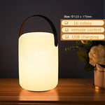 LED Night Light: Portable & Rechargeable for Home, Camping, and Outdoors