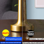 Retro Metal Touch Table Lamp for Bar Coffee Restaurant Light Desk LED Night Bedroom Decor