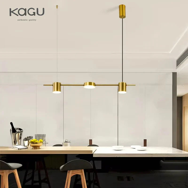 Dimmable LED Ceiling Chandelier for Living Room, Dining, Kitchen - Modern Hanging Light