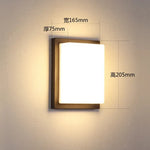 Outdoor Wall Light: Ultra-Bright LED, Waterproof Design for Porch, Balcony, Patio