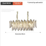 Post-Modern Light Luxury Chandelier for Living Room, Dining Room, and Bedroom
