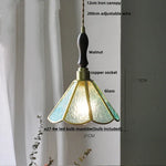 Afralia™ Blue Glass LED Pendant Light - Nordic Modern Hang Lamp