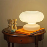 Nordic Glass Mushroom Table Lamp for Living Room Sofa Sides Reading Floor