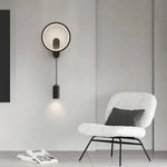 Modern Nordic LED Wall Sconce for Bedroom Decor - Black/Gold Wall Lamp