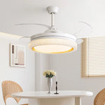 42/48inch Invisible Chandelier Ceiling Fan with LED Light in Multiple Colors