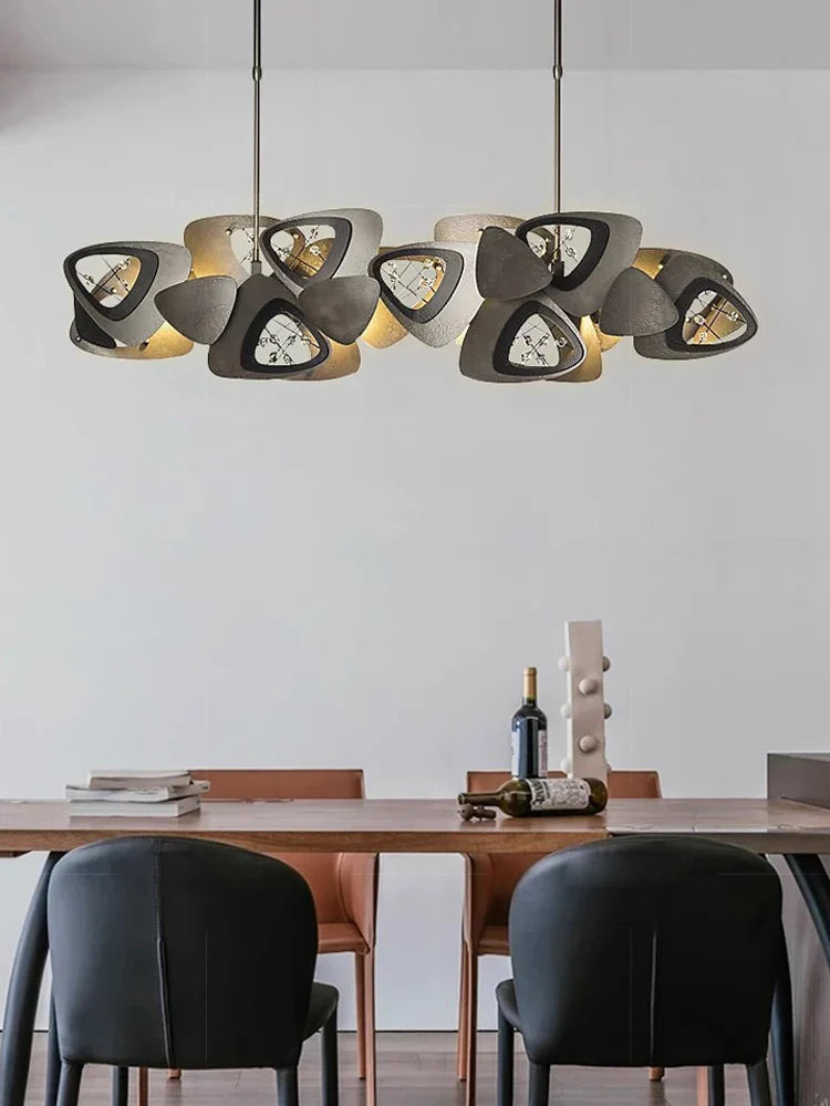 LED Crystal Chandelier - Modern Designer Indoor Lighting for Living and Dining Room