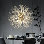 Rectangle Crystal Chandelier - Mid-century Art Deco Long Hanging Lamp
